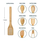 Bamboo Kitchen Bamboo 100% Organic Bamboo Kitchen Accessories No Paint Kitchen Bamboo Cooking Utensils