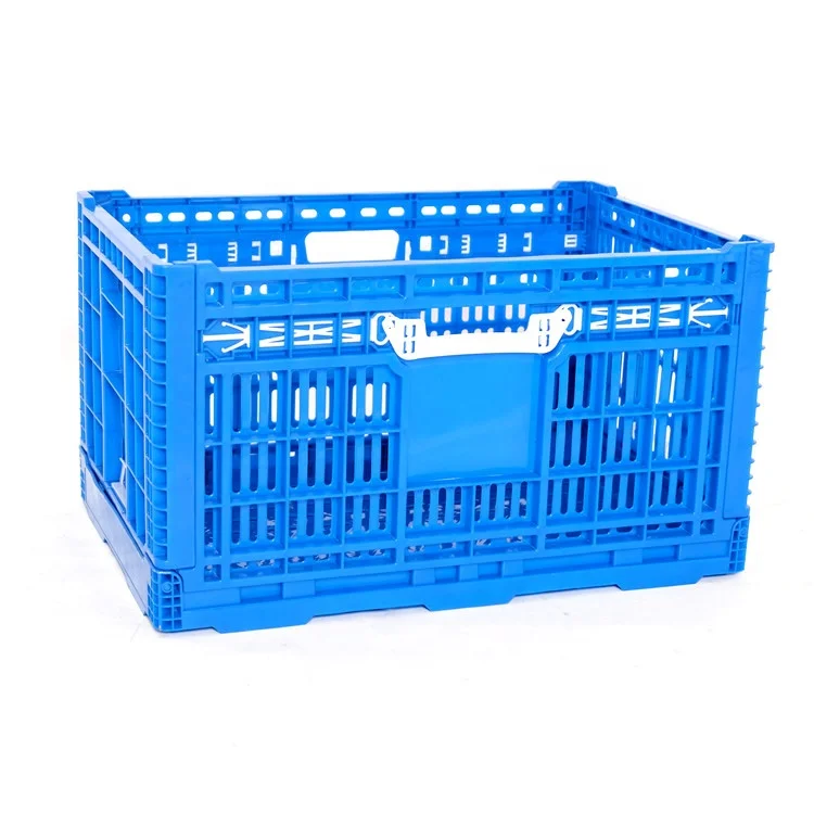Manufacturer Wholesale Large Capacity Collapsible Crates Plastic for Fruits and Vegetables manufacture