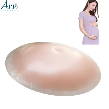 1000 g Pure silicone gel different sizes Realistic artificial silicone belly pregnant belly for pregnant woman