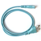 Light Extension Brand New German H03VVH2-F 2.5a 250v 2*0.5mm2 2 Prong Light Duty Extension Cord