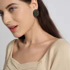 Earrings Earrings Free Sample Color Zone Trendy Unique Smiley Face Stud Earrings With 925 Sterling