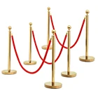 Airport Stand Queue Stand Barrier Airport Construction Traffic Barrier Trumpet Base Queue Pole Line Divider Stand Barrier Bollard Post Queue