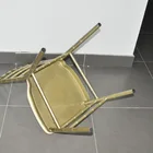Wedding Gold Chair Wholesale Popular Tiffany Wedding Event Aluminum Gold Color Stacking Chiavari Chair