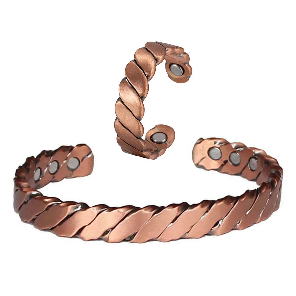 Twisted Copper healing Bracelet