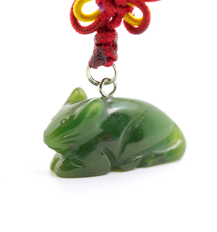 jade rat pendant