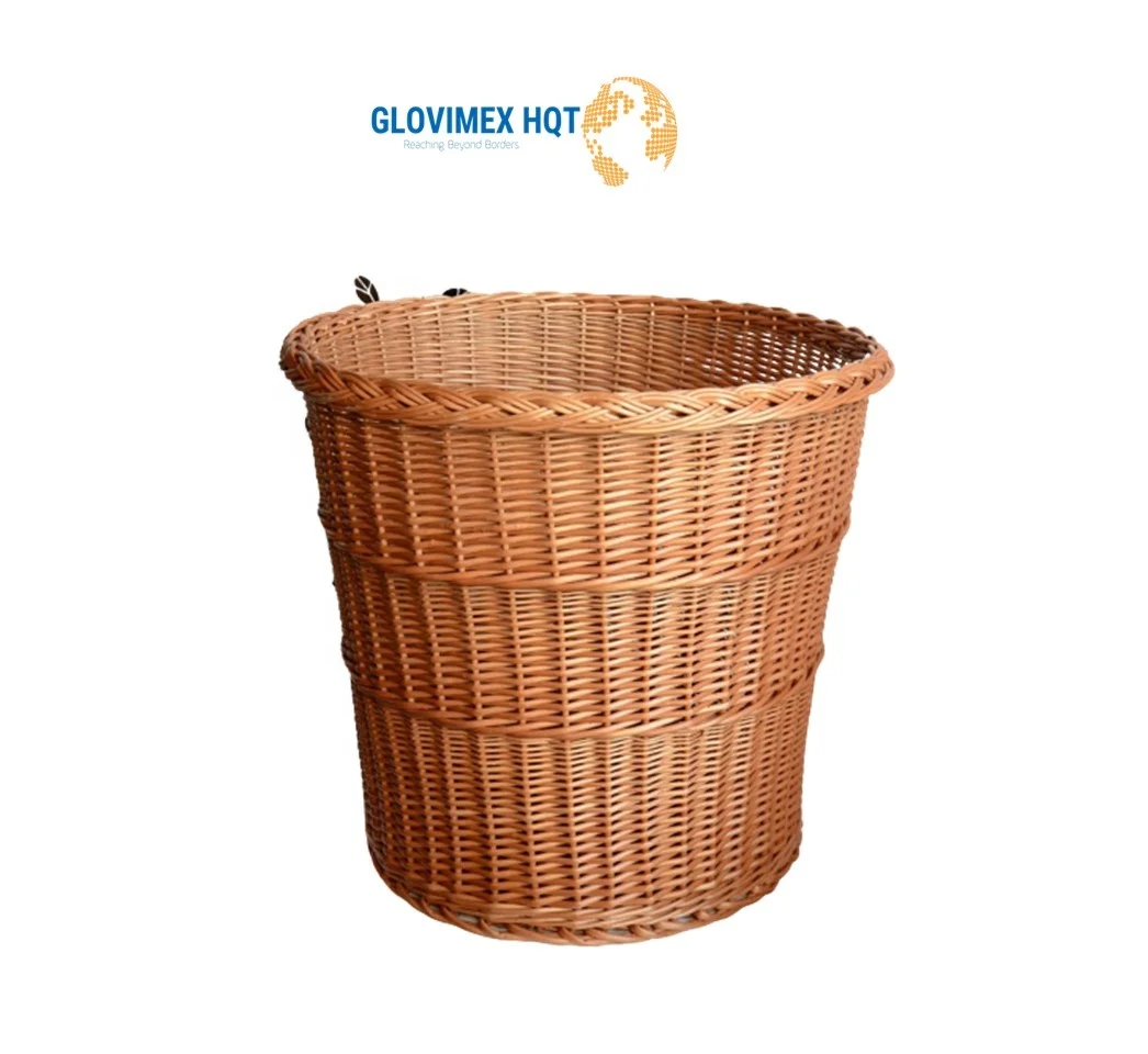 compact natural rattan bamboo seagrass basket handicraft wall