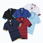 Cotton High Quality Wholesale Designer Custom Knitted 100 Cotton Plain Glof Mens Polo Shirts With Custom Logo
