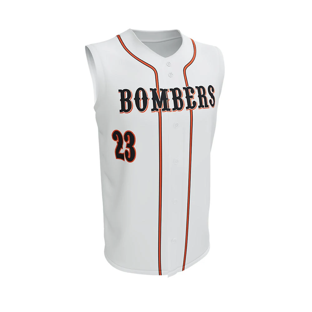 sleeveless baseball jerseys custom