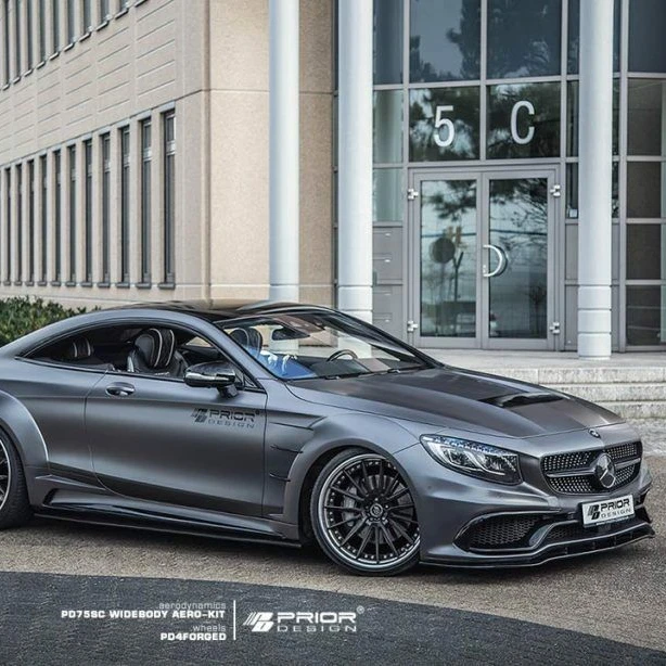 body kit for mercedes benz s class coupe s63 w217 - pd look