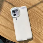 Iphone For IPhone 12 Pro Ring Light Flash Case LED Selfie Flashlight Cellphone Case Cover For IPhone 7 Plus X XR 11 12