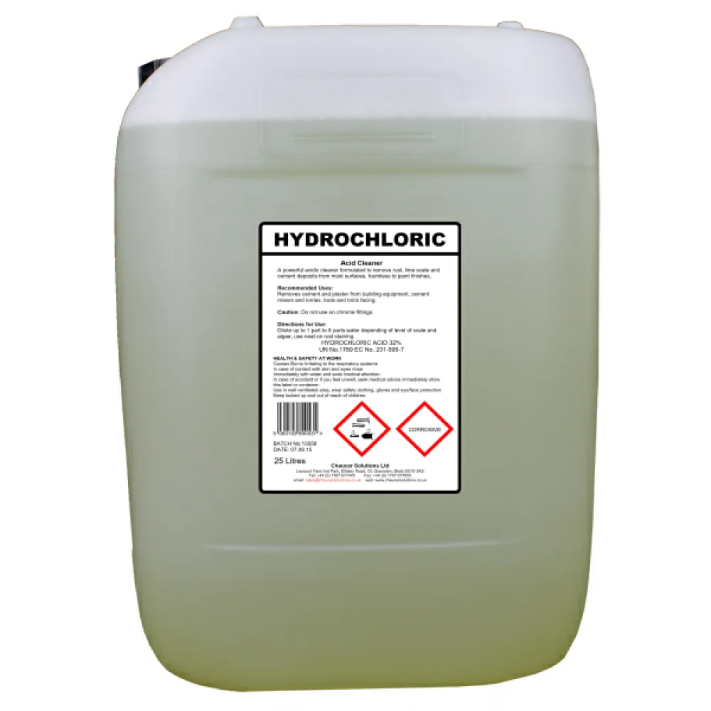 30-33% purity synthetic cas 7647-01-0 hcl hydrochloric acid for