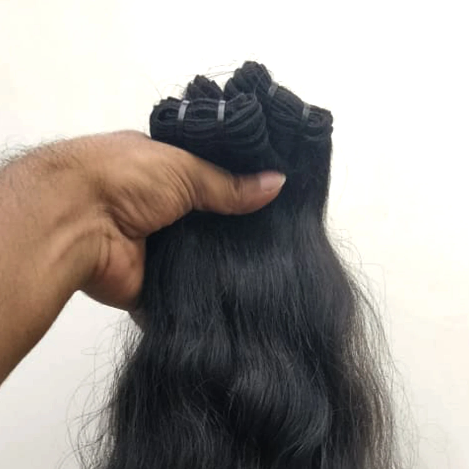 10 Inch To 36 Inch South Indian Temple's Never Been Processed Original  Cuticle Aligned Human Hair Extensions For Factory Price - Buy Human Hair  Hair Extensions Human Hair Wigs Wigs For Black