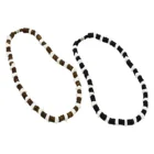 Necklace Designer Necklace 8mm Coconut Bead Necklace Hawaiian Surfer Inspired Necklace Puka Shell Combination Necklace