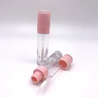Tube Wholesale Pink Cosmetic Private Label Wand Containers Tube Empty Lip Gloss Tube Container