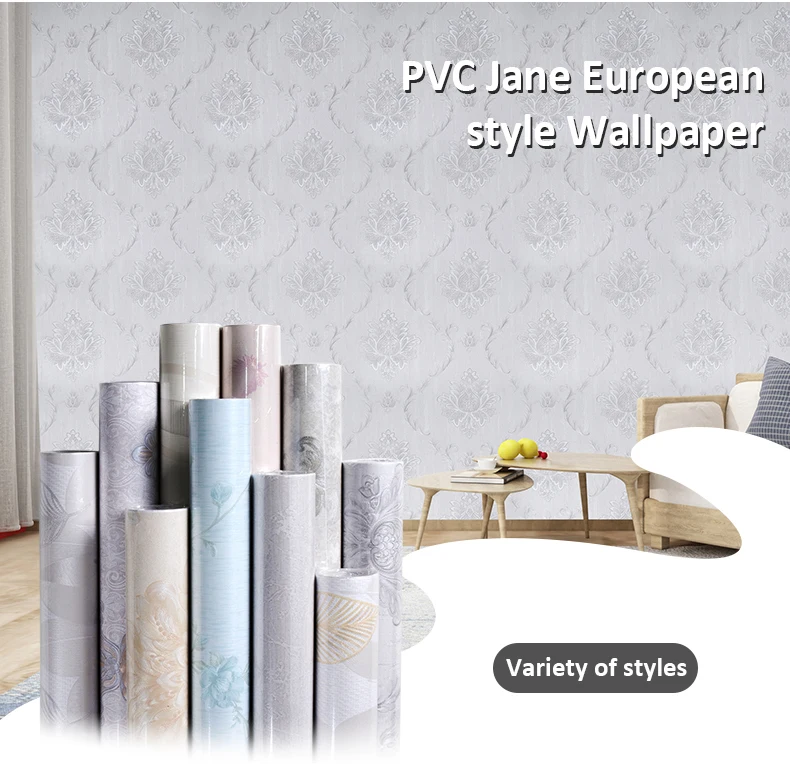 Akadeco modern design peel and stick home decoration self adhesive pvc wallpaper film