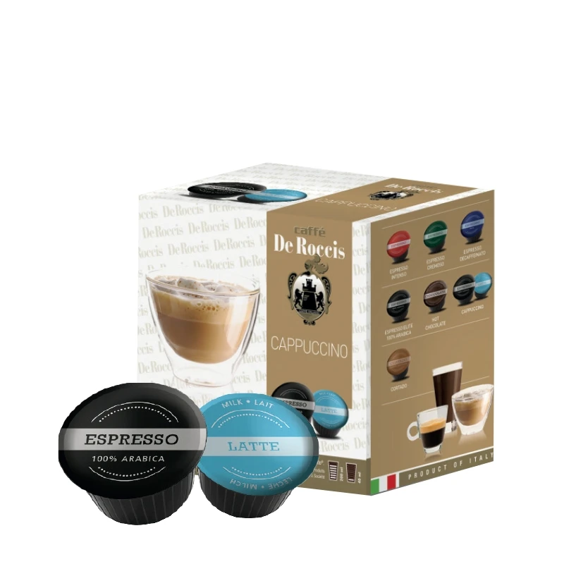 Italy,Italian Coffee Capsules Capuccino 