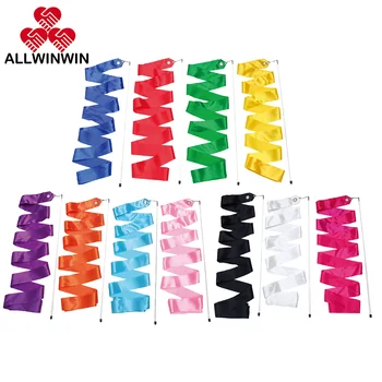 ALLWINWIN RGR12 Rhythmic Gymnastics Ribbon - Unicolor 4/5/6m Dance