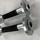 Hydraulic Hose High Pressure 2SN / 4SP Hydraulic Rubber Heat Resistant Fuel Delivery Hose Flanges At Both Ends