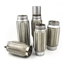 Pipe Exhaust Exhaust Pipe Suppliers Mufflers Pipe Double Braided Cheap Stainless Steel Flex Exhaust