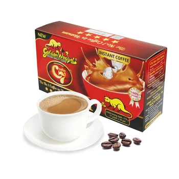 OEM, ODM, Private label Golden Weasel, Vietnam instant coffee - non-dairy creamer, 3 in 1, Wholesale, HUCAFOOD Coffee