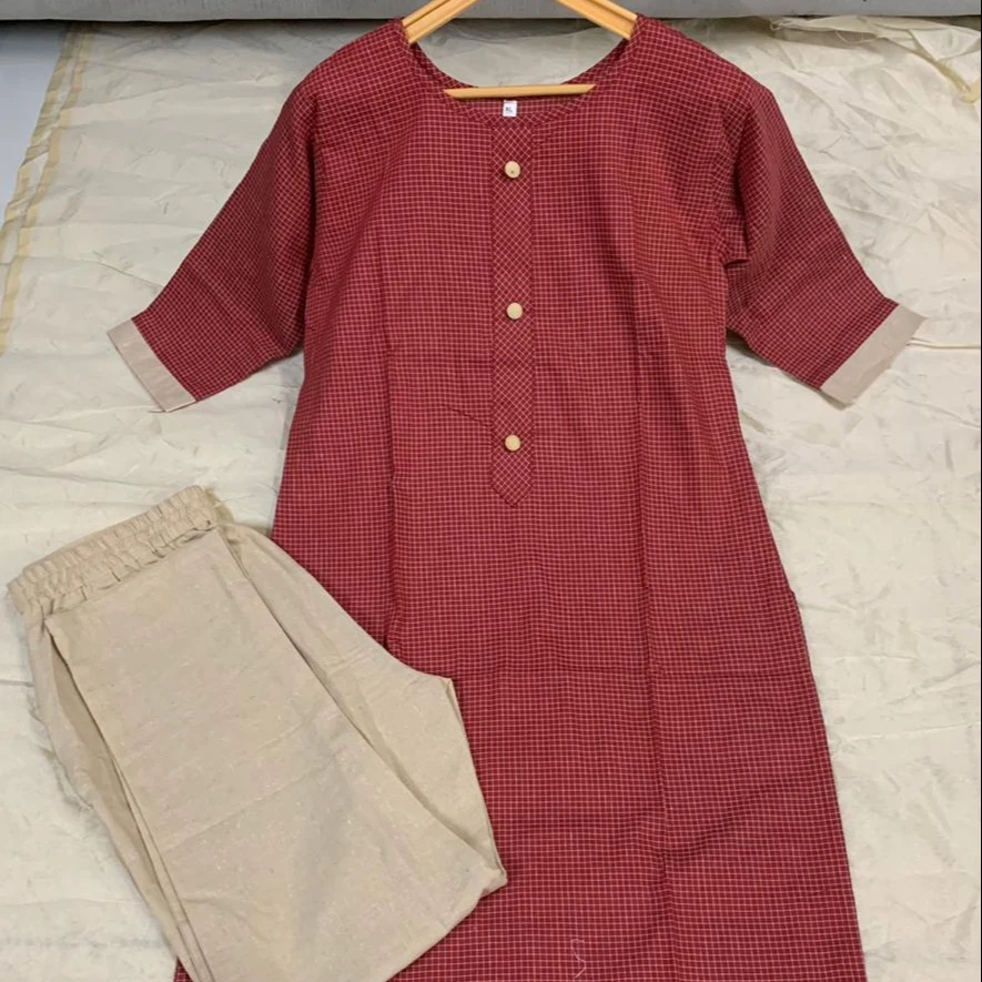 cotton kurti baju design