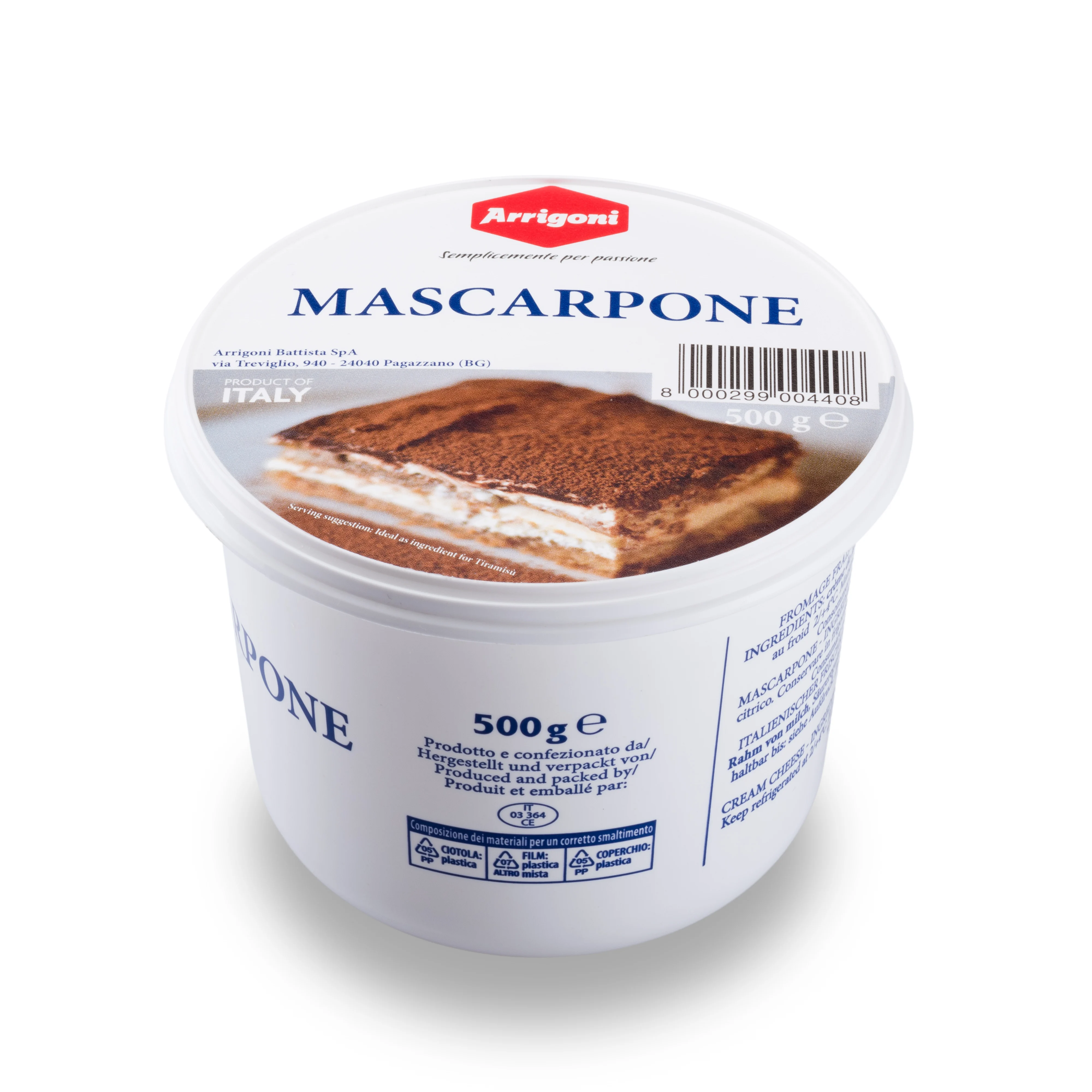 Mascarpone Cheese Made In Italy Fresh Cheese Mascarpone 500g Buy Mascarpone Cheese Cheese Cake Cream Cheese Product On Alibaba Com
