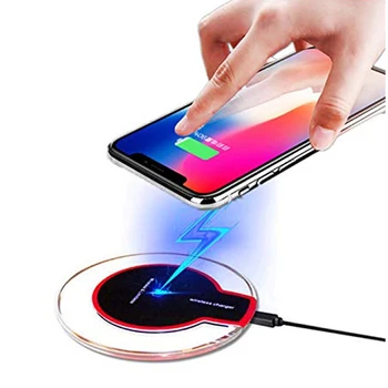 Universal QI wireless charger New Ultra-Thin K9 5W Wireless Charging for iPhone UUTEK