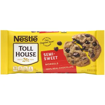 Toll House Semi-Sweet Chocolate Chip Morsels 12 oz Bag