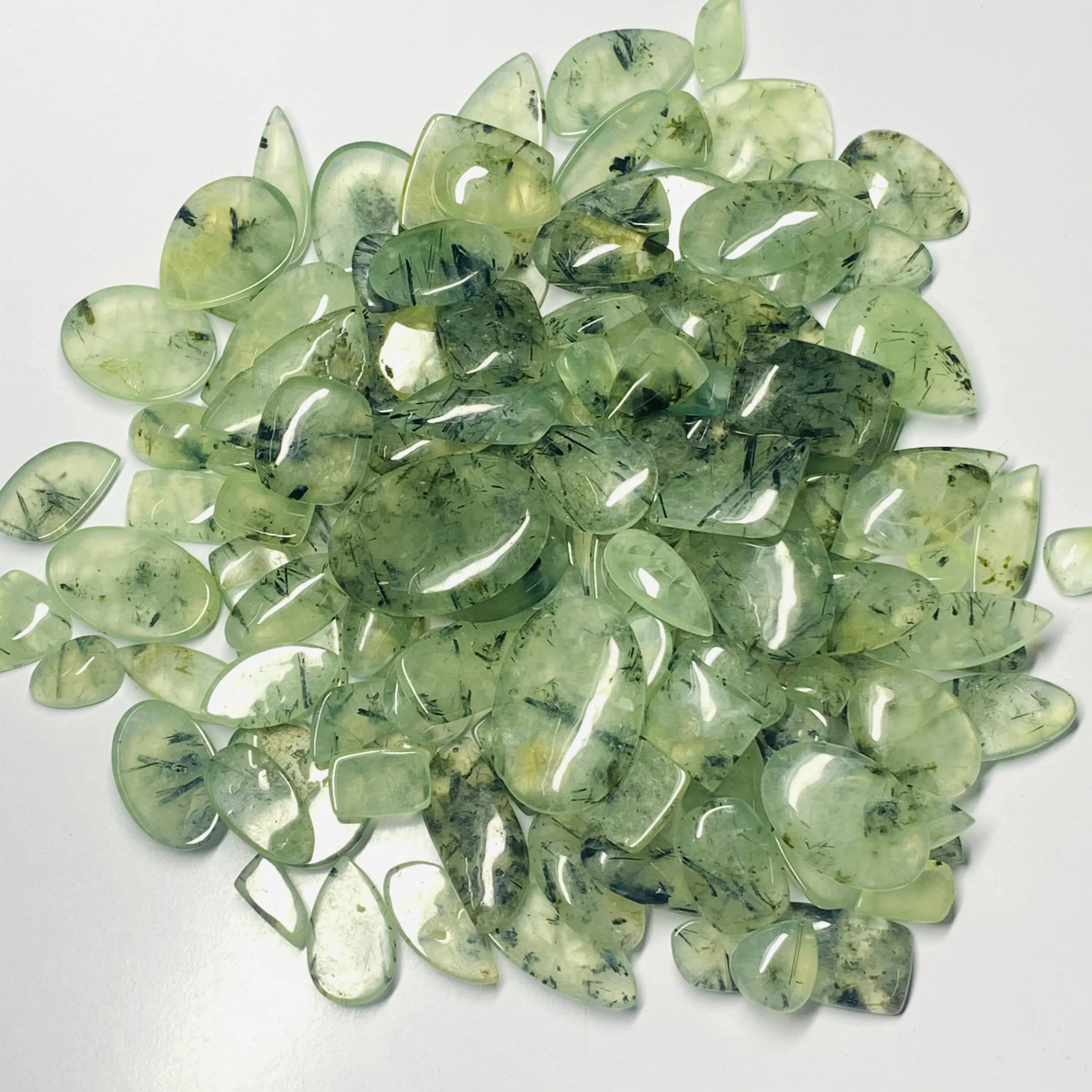 Details about   Rarest Lot Natural Prehnite 7X7 mm Square Faceted Cut Loose Gemstone 