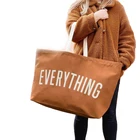 Giant Grocery Cotton Tote Bag Oversized Canvas Women Hand Sports Gym Bag Large Duffle Bag