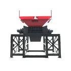 Plastic For Recycling Bags Shredder Bag Double Shaft Plastic Shredder For Recycling Plastic Lump Pp Bags