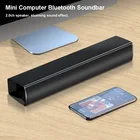 Best Price Portable Mini Sound Bar Speaker Wireless Bluetooth Iron Mesh Design Stereo Hifi Sound Gaming TV 2.0 Soundbar