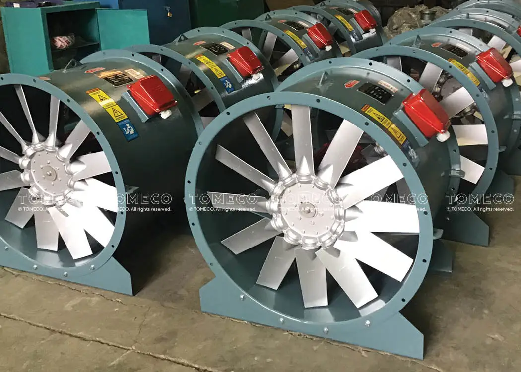 Adjustable Pitch Axial Fan, DUCT, MOUNTED - detail 10
