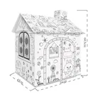 Children Children Painting Graffiti Assembled Toy Paper DIY 3d Doodle House Puzzle