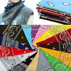 Fashion Scarf Bandana Scarf Fashion Design Sublimation Custom Print Seamless Cotton Scarf Bandana