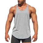 Stringer Tank High Quality Custom 100% Cotton Men Singlet Burgundy Stringer Vest Tank Top