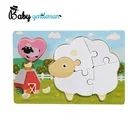 Educational Creative 3D Birds Puzzle Children Game Preschool Wooden Educational Toys Z14192D
