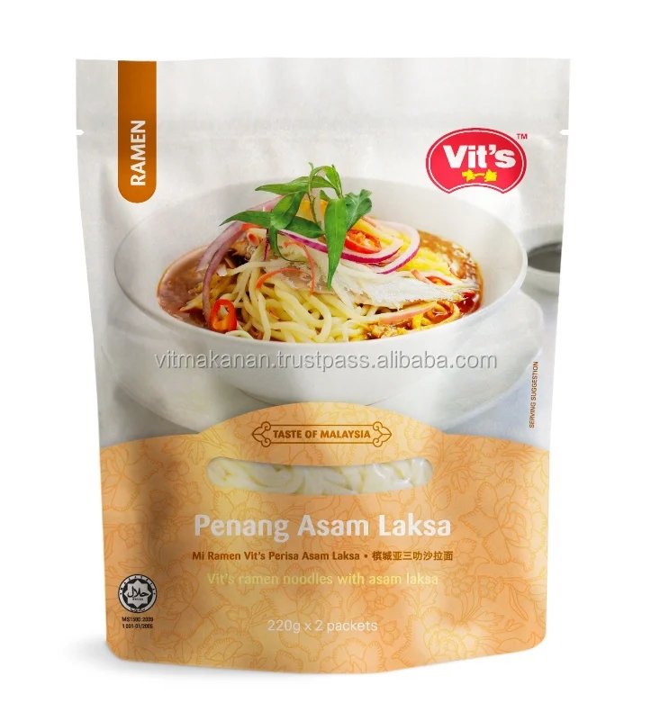 vit"s halal ramen noodles with penang asam laksa