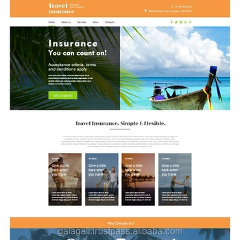 Travel Agency Web Portal Website Design and Web Development Service with SEO