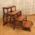 Library Step Chair - Antique Library Ladder Chair, Stuart Series