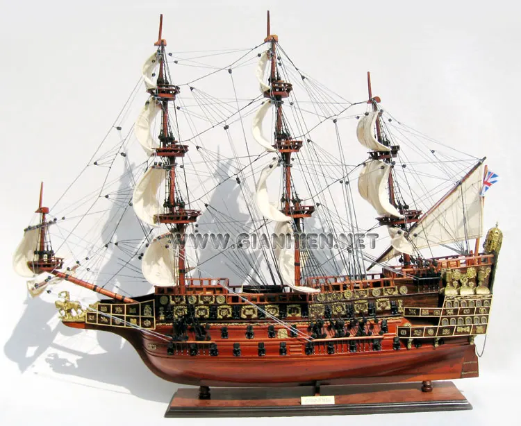 Sovereign of the Seas Handcrafted Ship Model Ready for Display 