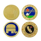 Sport Golf Wholesale Cheap Bulk Sport Metal Custom Unique Golf Ball Marker