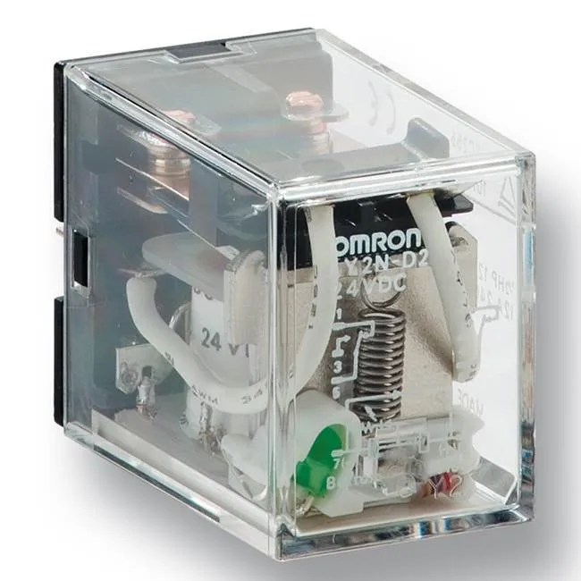 Omron timer Power relay