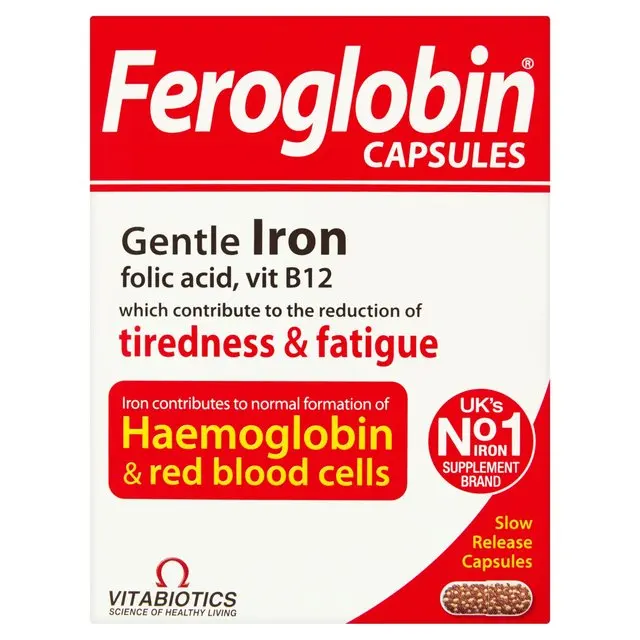 Vitabiotics Feroglobin B12 Ijzeren 
