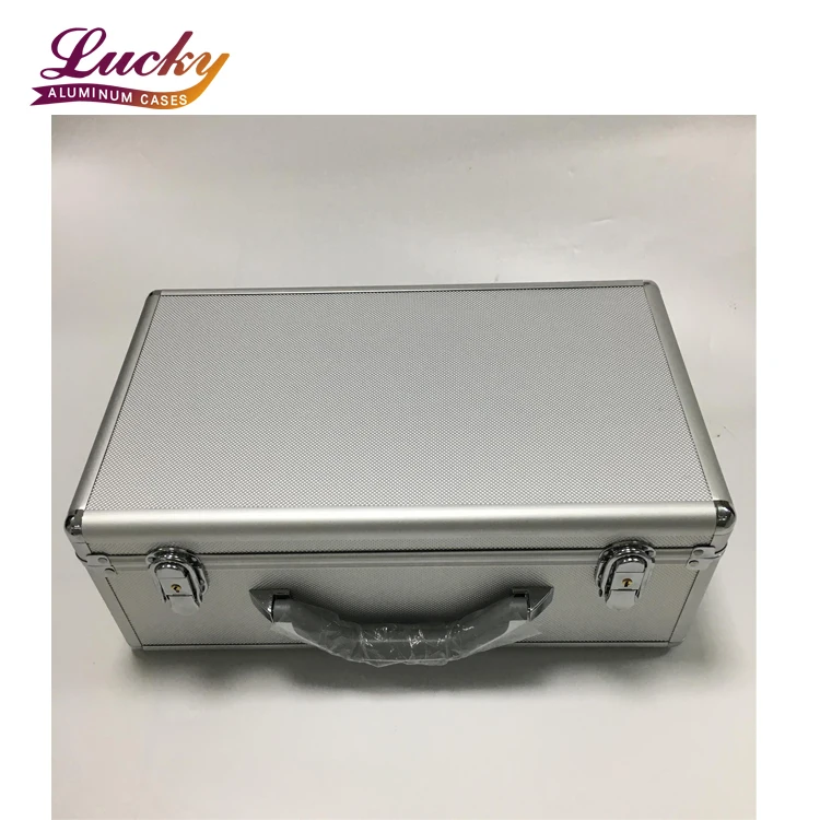 Electricians Aluminium Flight Case Toolbox Tool Organiser Lockable Storage Box 