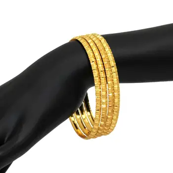 Indian Traditional Gold Color 1 Pair Of Bangle