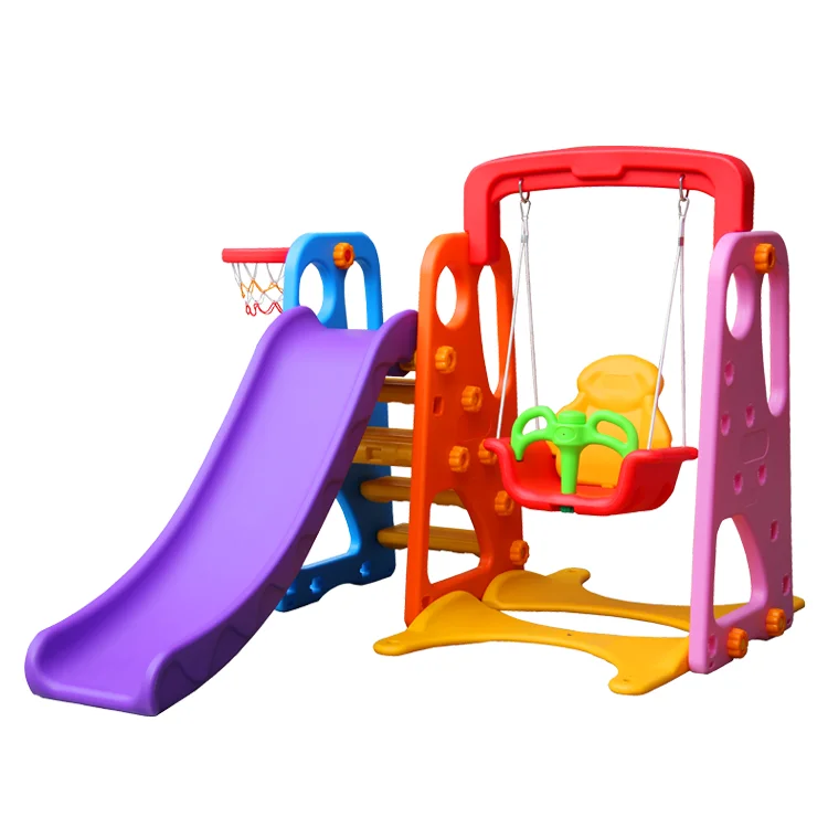 plastic swing set with playhouse