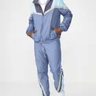 Wind Jackets Custom Non Hooded Wind Proof Top Old Fashion Style Zipper Jackets Nylon Mesh Lining Windbreaker