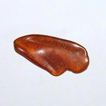 Honey Baltic Amber Smooth Cabochon Loose Gemstone Natural Fancy Shape India 17.3 Carats IN;27243 Memoria Jewels 2153