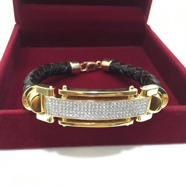 1.50TCW Real Round Diamond Designer Bracelet